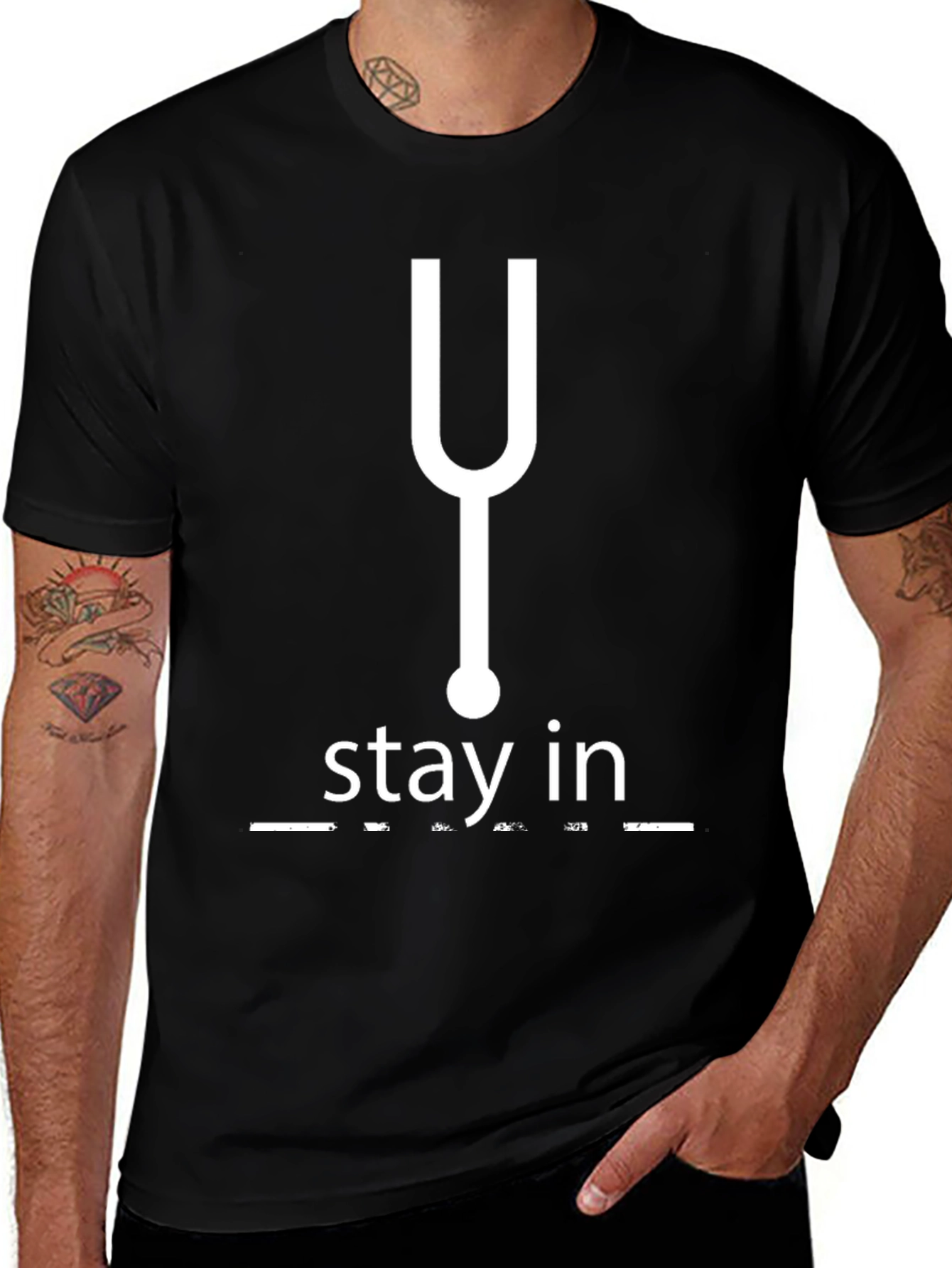 Stay In Tune T-Shirt - Music Lover Tee