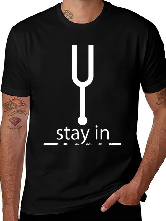 Stay In Tune T-Shirt - Music Lover Tee