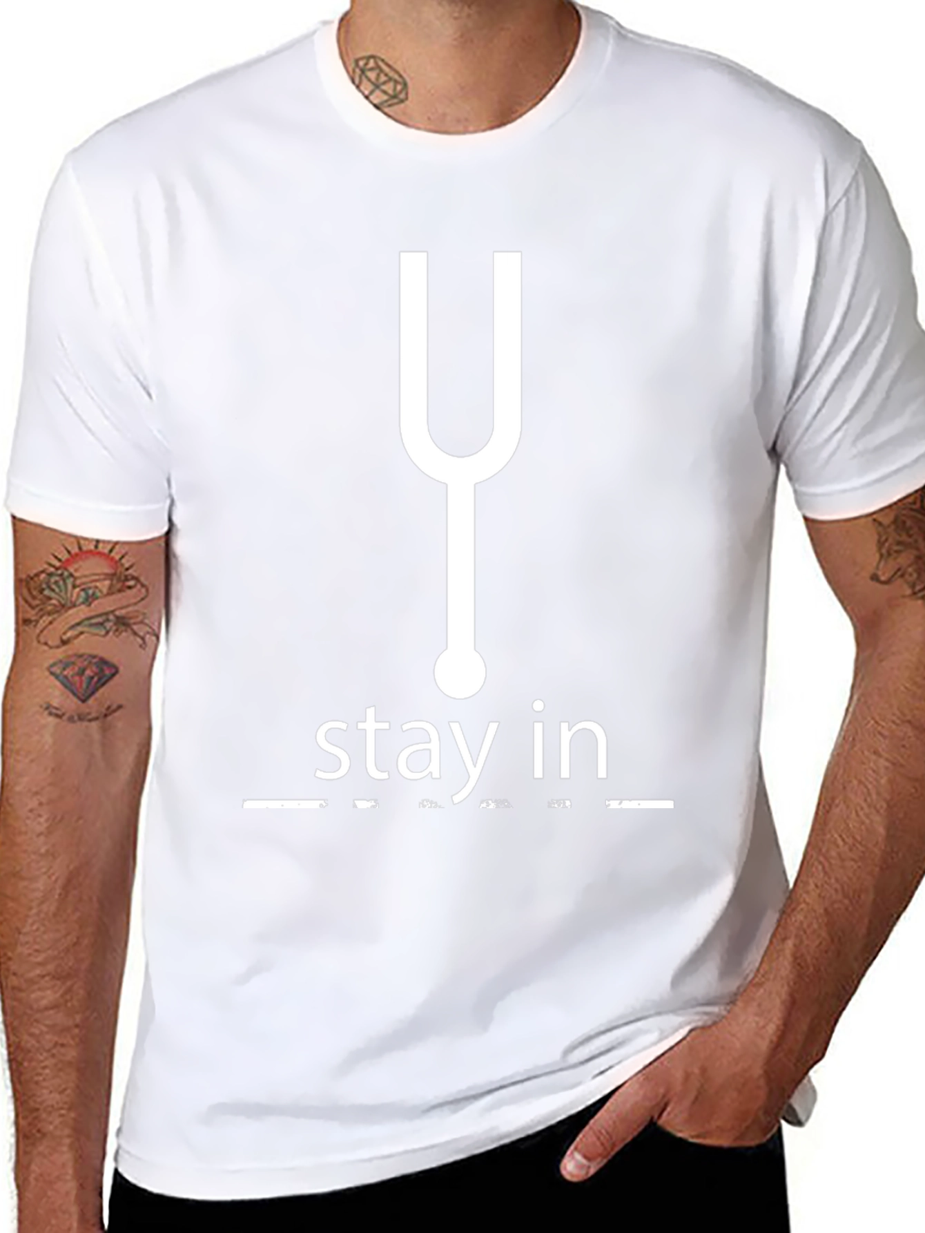 Stay In Tune T-Shirt - Music Lover Tee