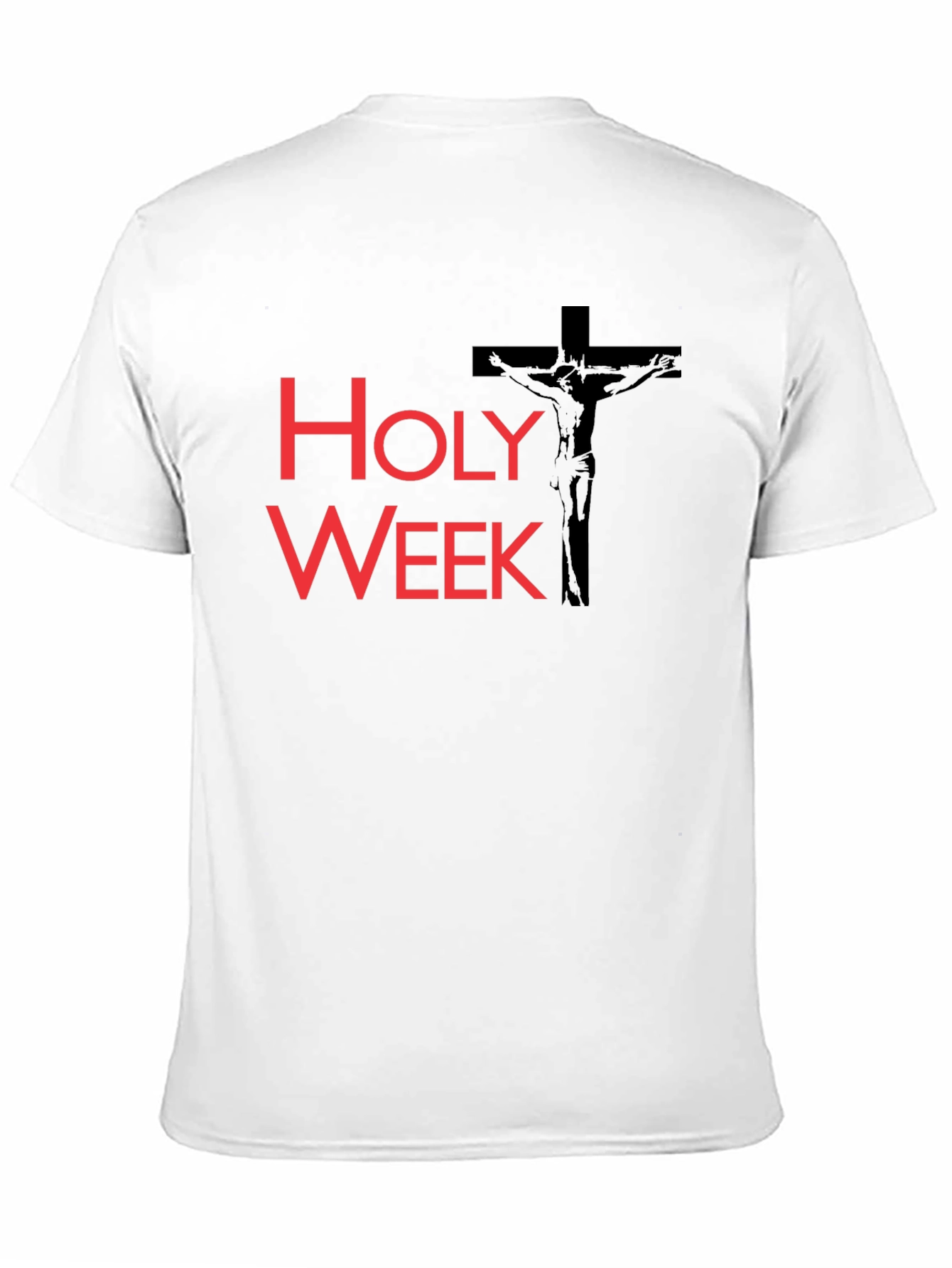 Holy Week Graphic T-Shirt - Black Christian Tee