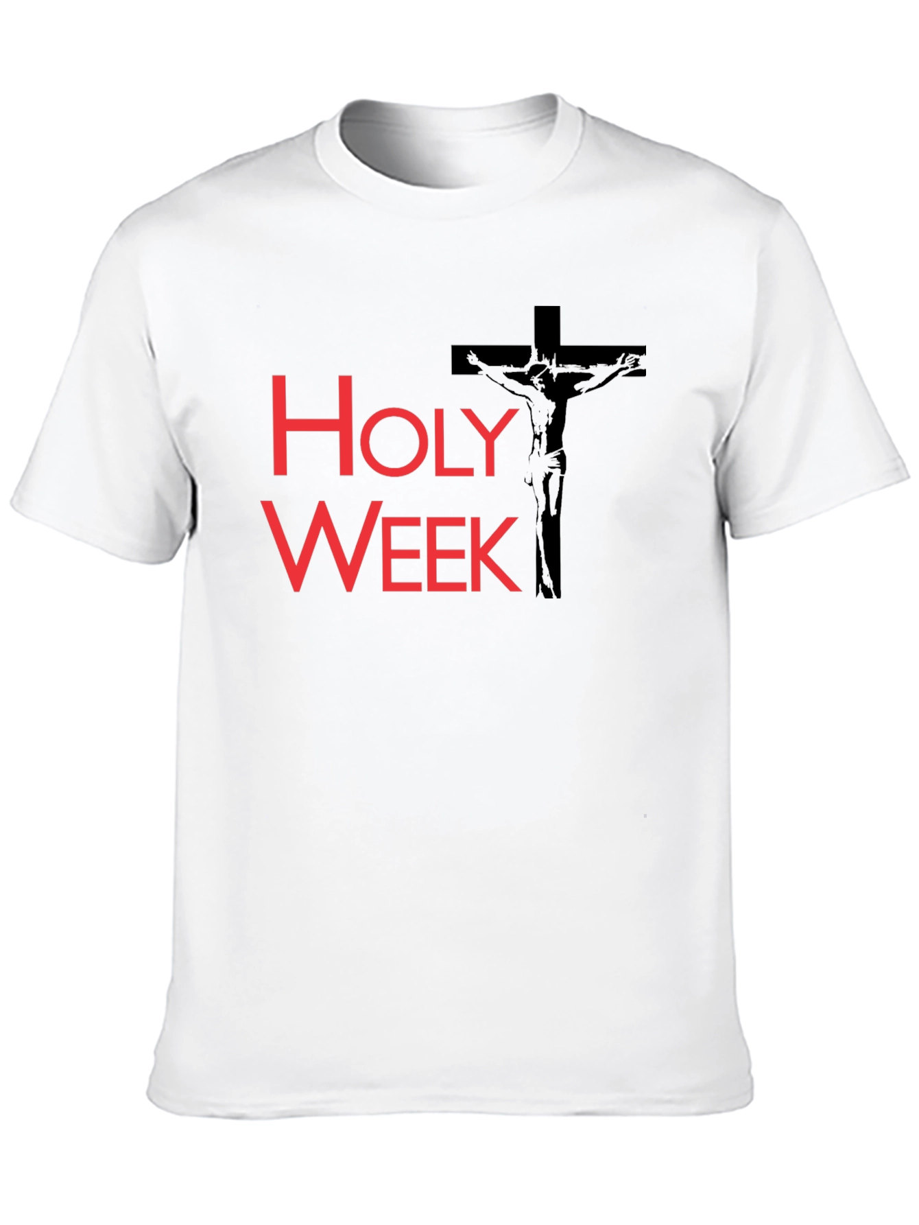 Holy Week Graphic T-Shirt - Black Christian Tee