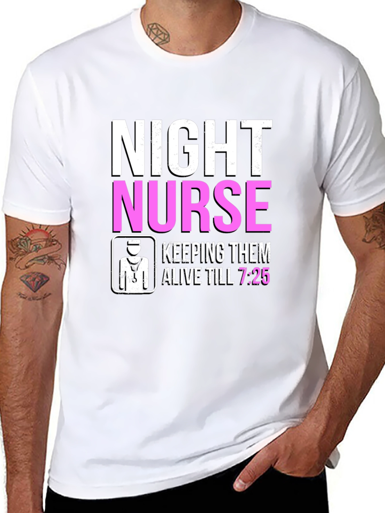 Night Nurse T-Shirt - Keeping Them Alive
