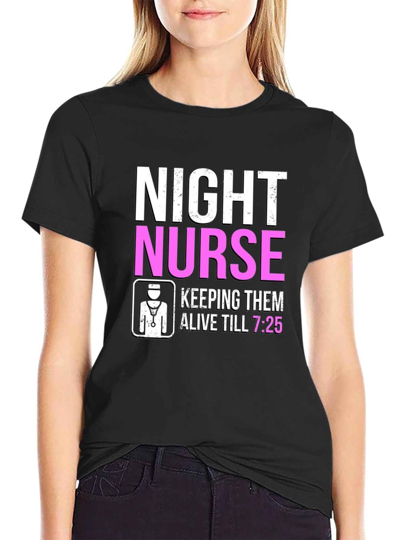Night Nurse T-Shirt - Keeping Them Alive