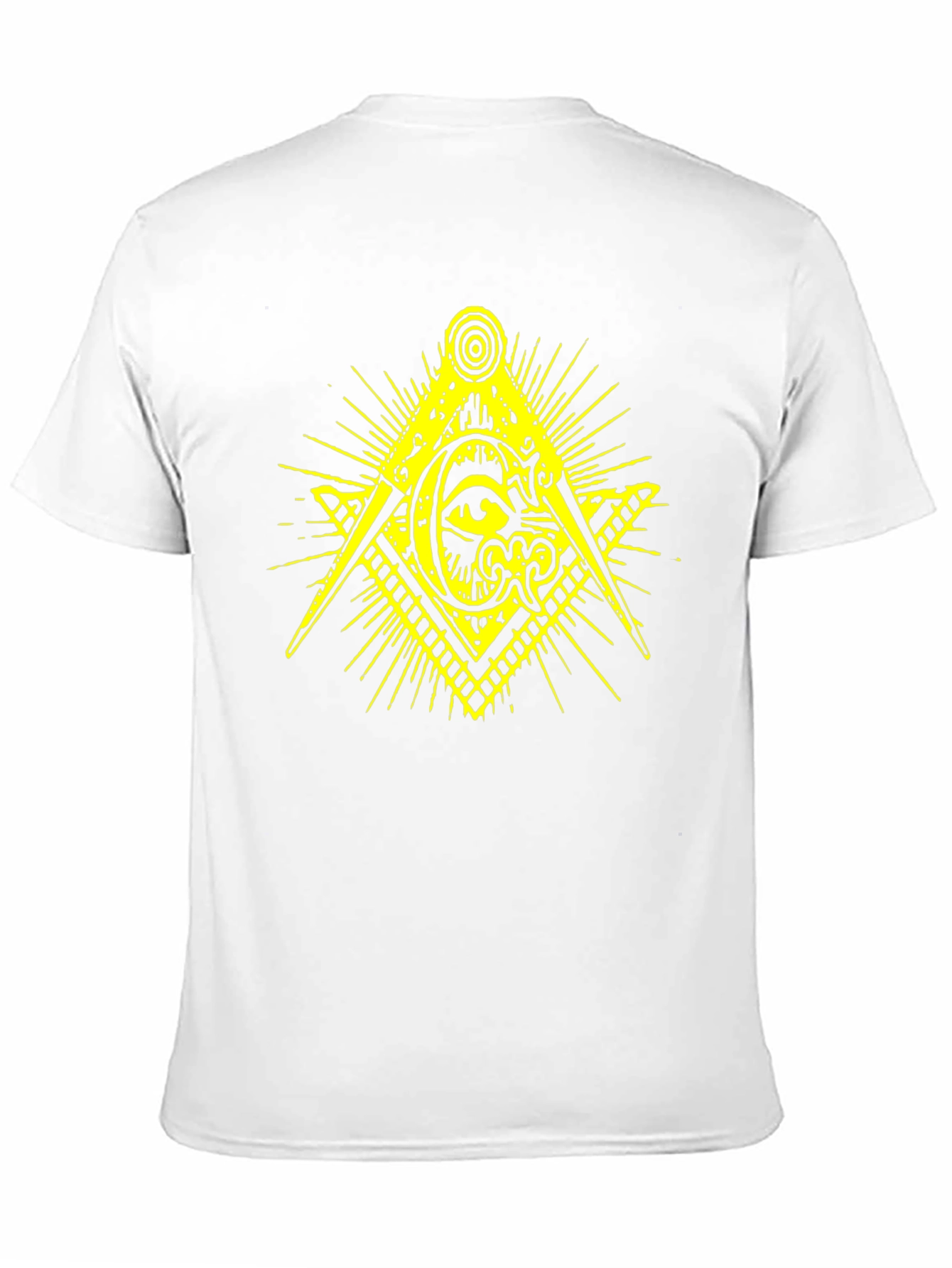 Masonic Eye Symbol Black T-Shirt