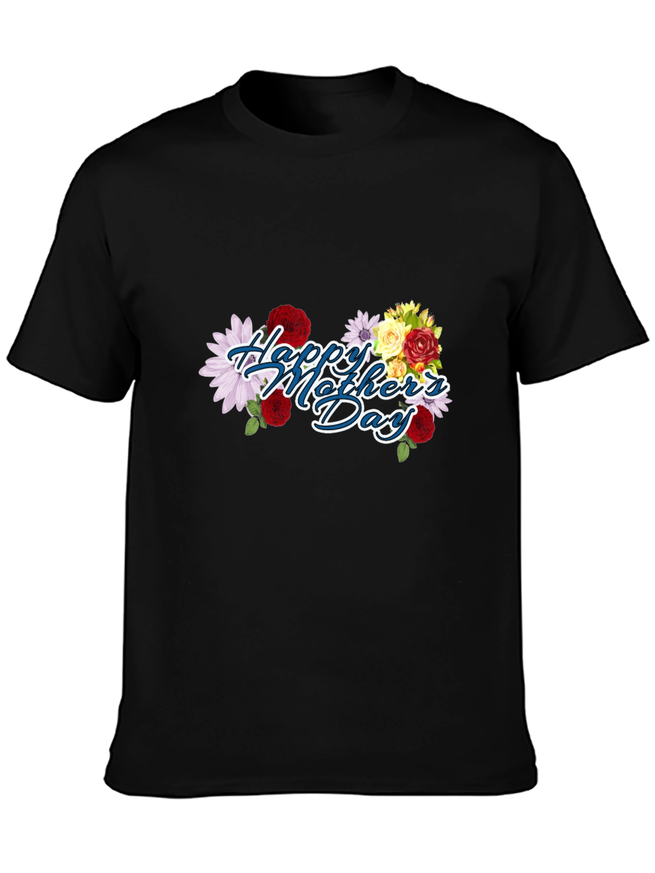 Happy Mothers Day Floral T-Shirt