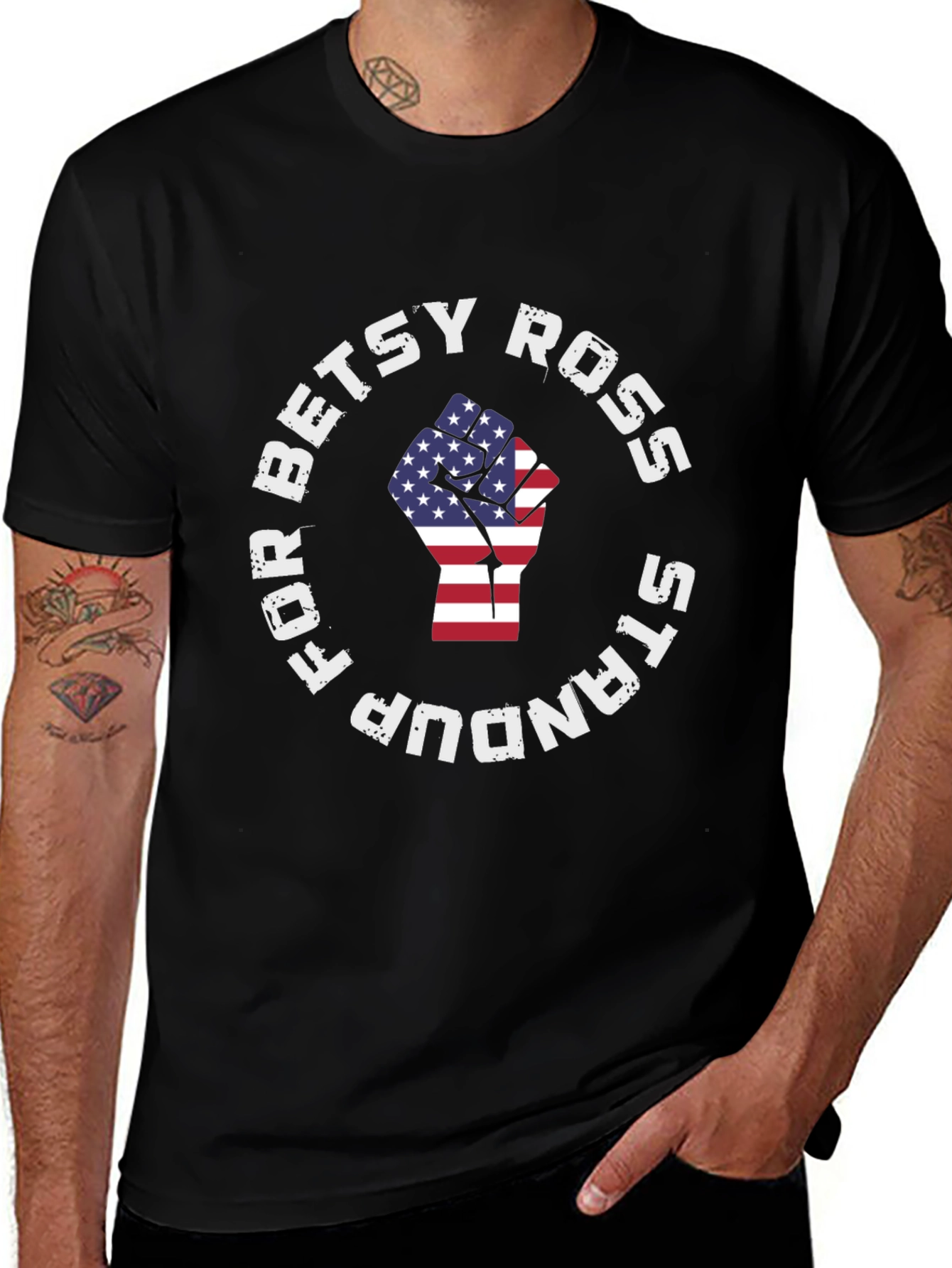 Betsy Ross Stand Up T-Shirt