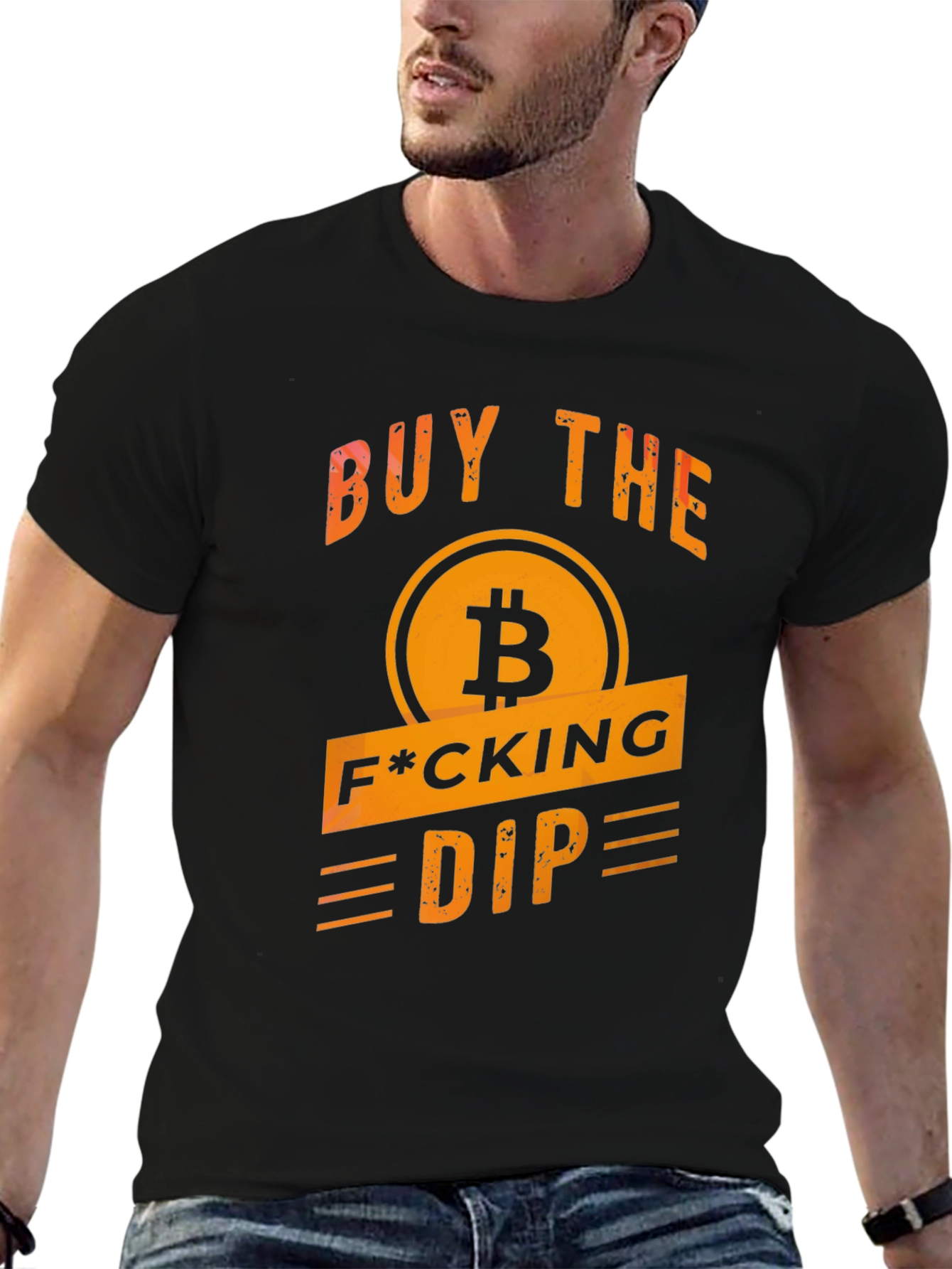 Bitcoin Crypto Buy The Dip Graphic Tee