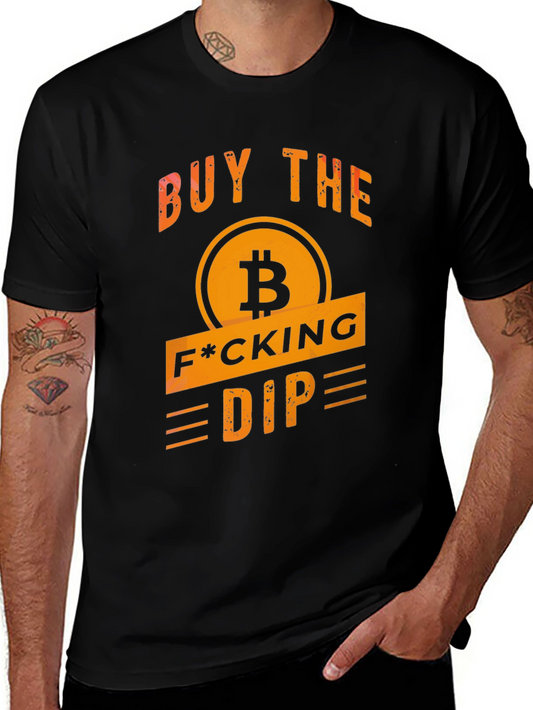 Bitcoin Crypto Buy The Dip Graphic Tee