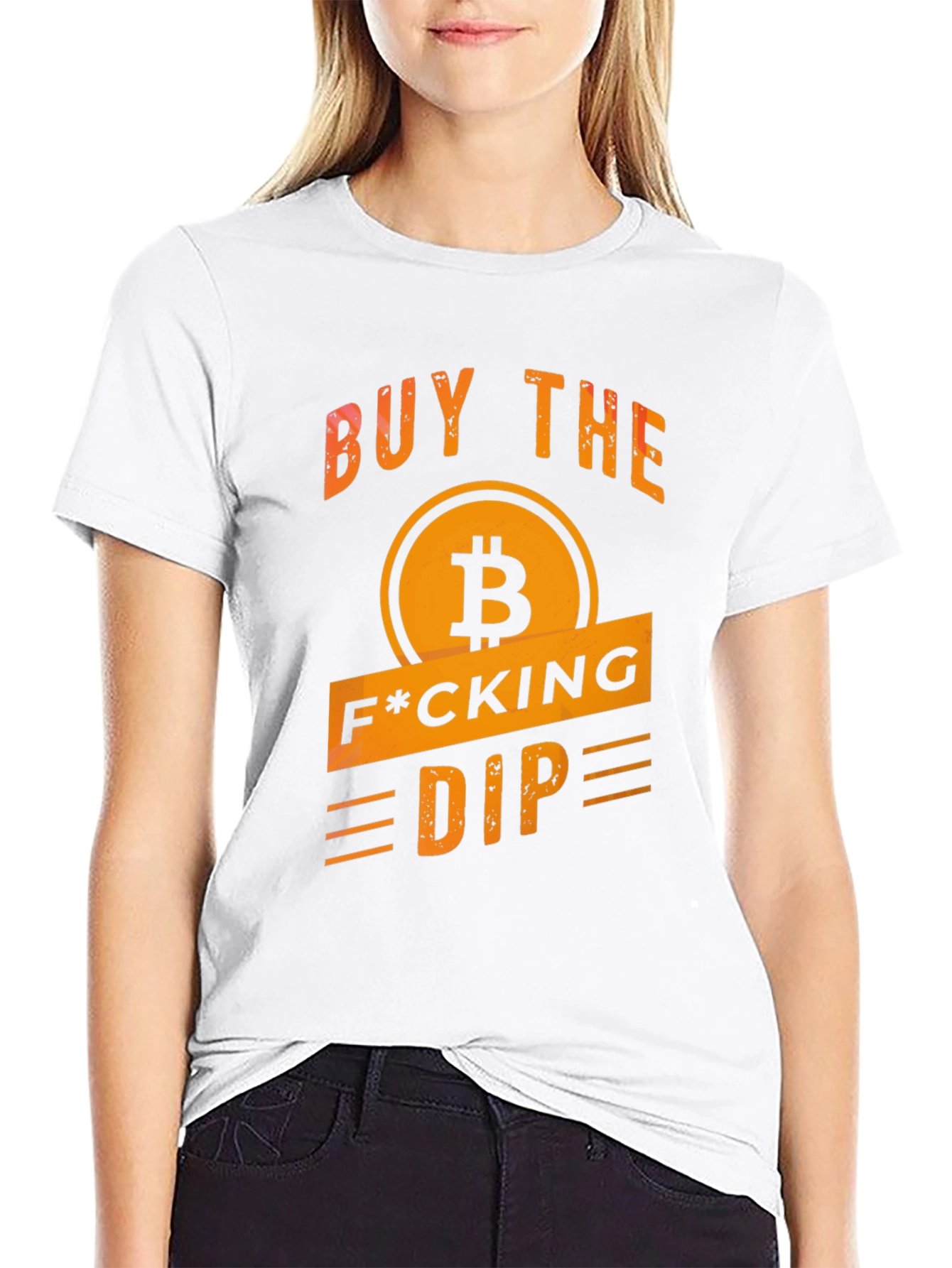Bitcoin Crypto Buy The Dip Graphic Tee