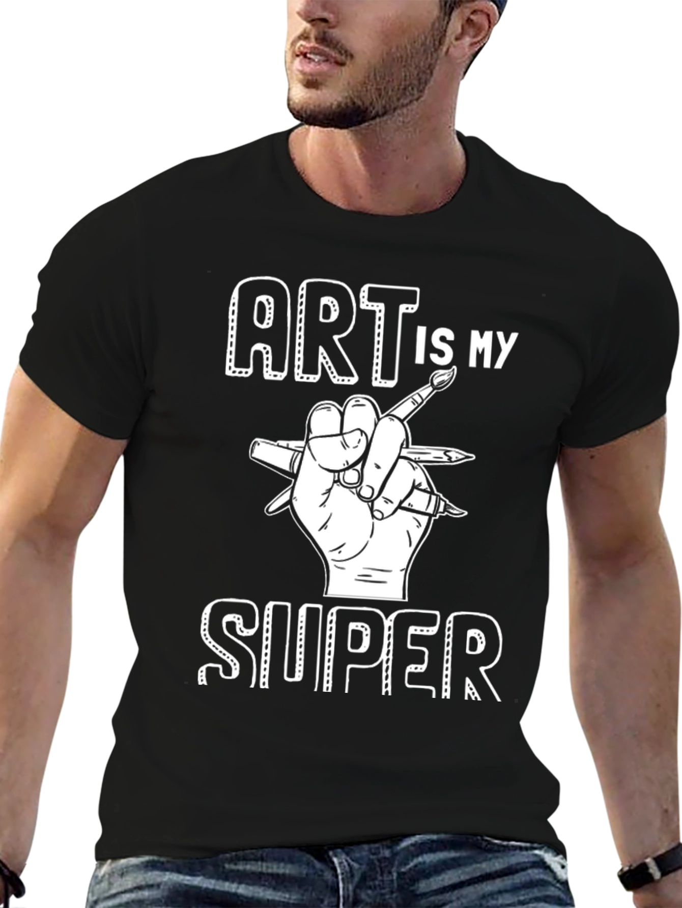 Art is My Super Power - Artist T-Shirt
