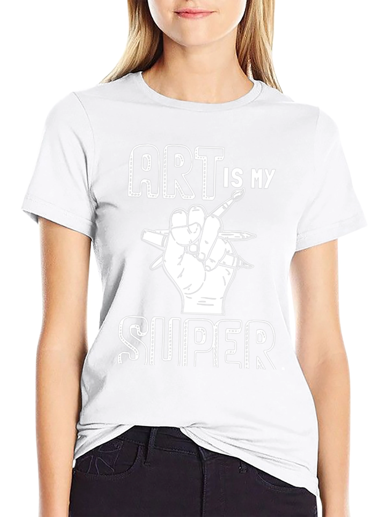 Art is My Super Power - Artist T-Shirt