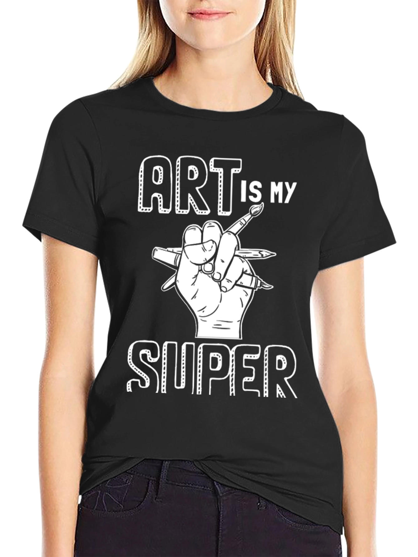 Art is My Super Power - Artist T-Shirt