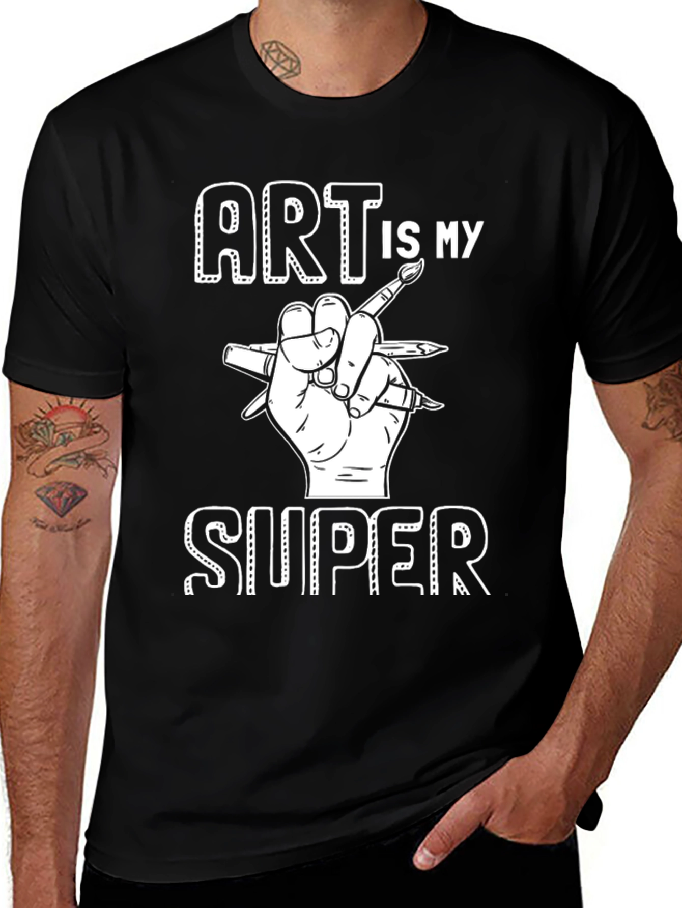 Art is My Super Power - Artist T-Shirt