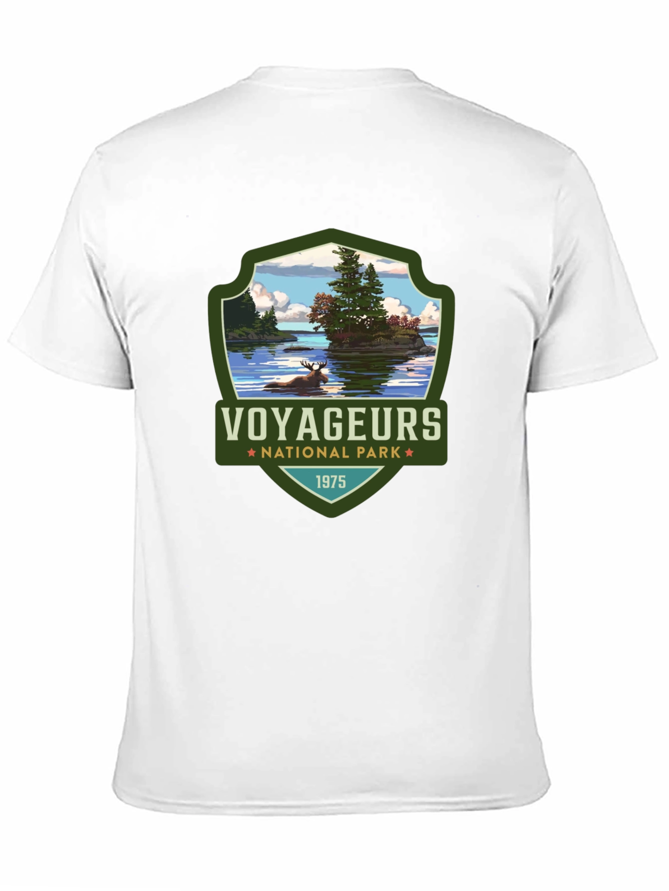 Voyageurs National Park Black T-Shirt