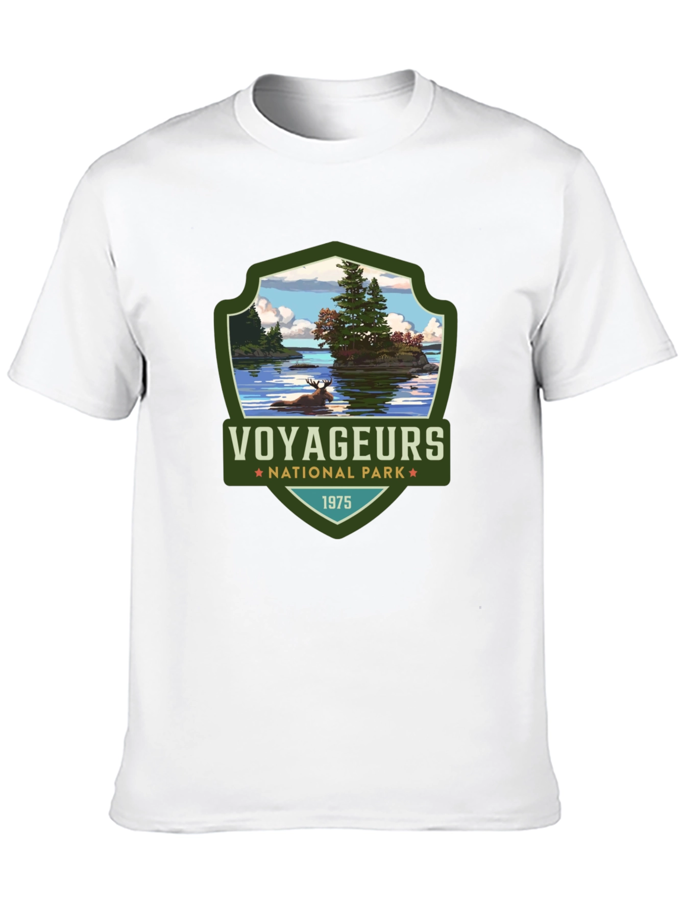 Voyageurs National Park Black T-Shirt
