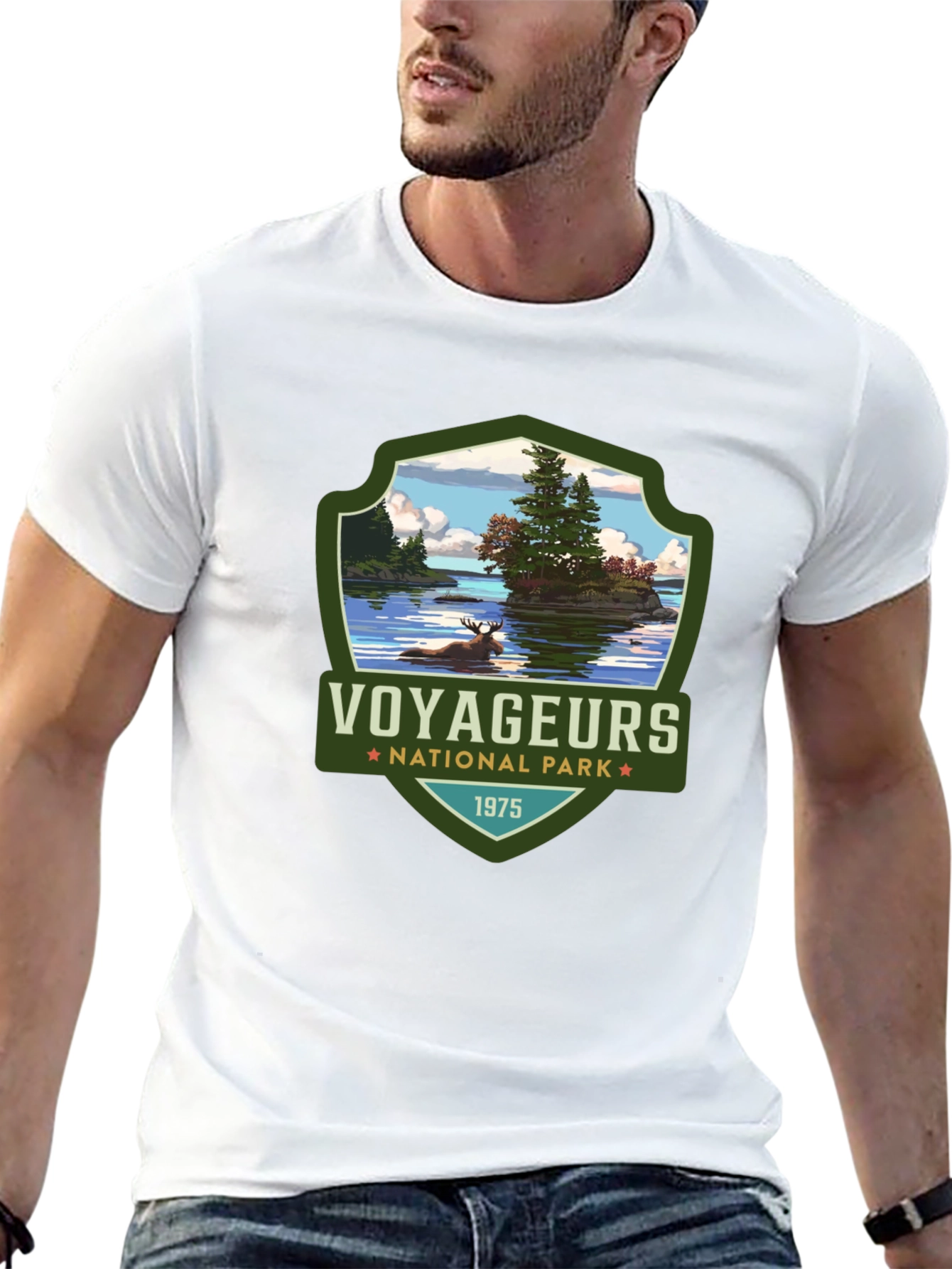 Voyageurs National Park Black T-Shirt