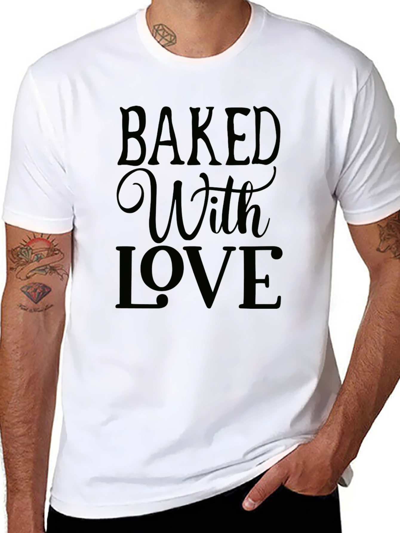 Baked With Love Graphic T-Shirt