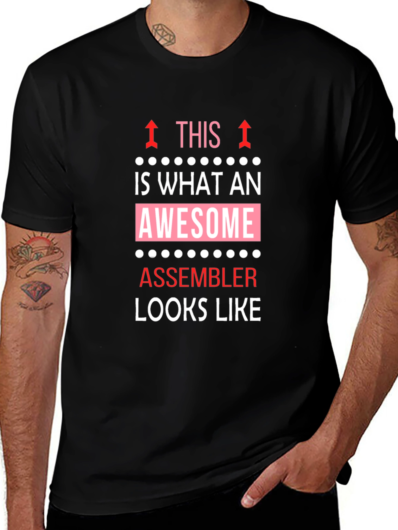 Awesome Assembler T-Shirt - Gift Idea