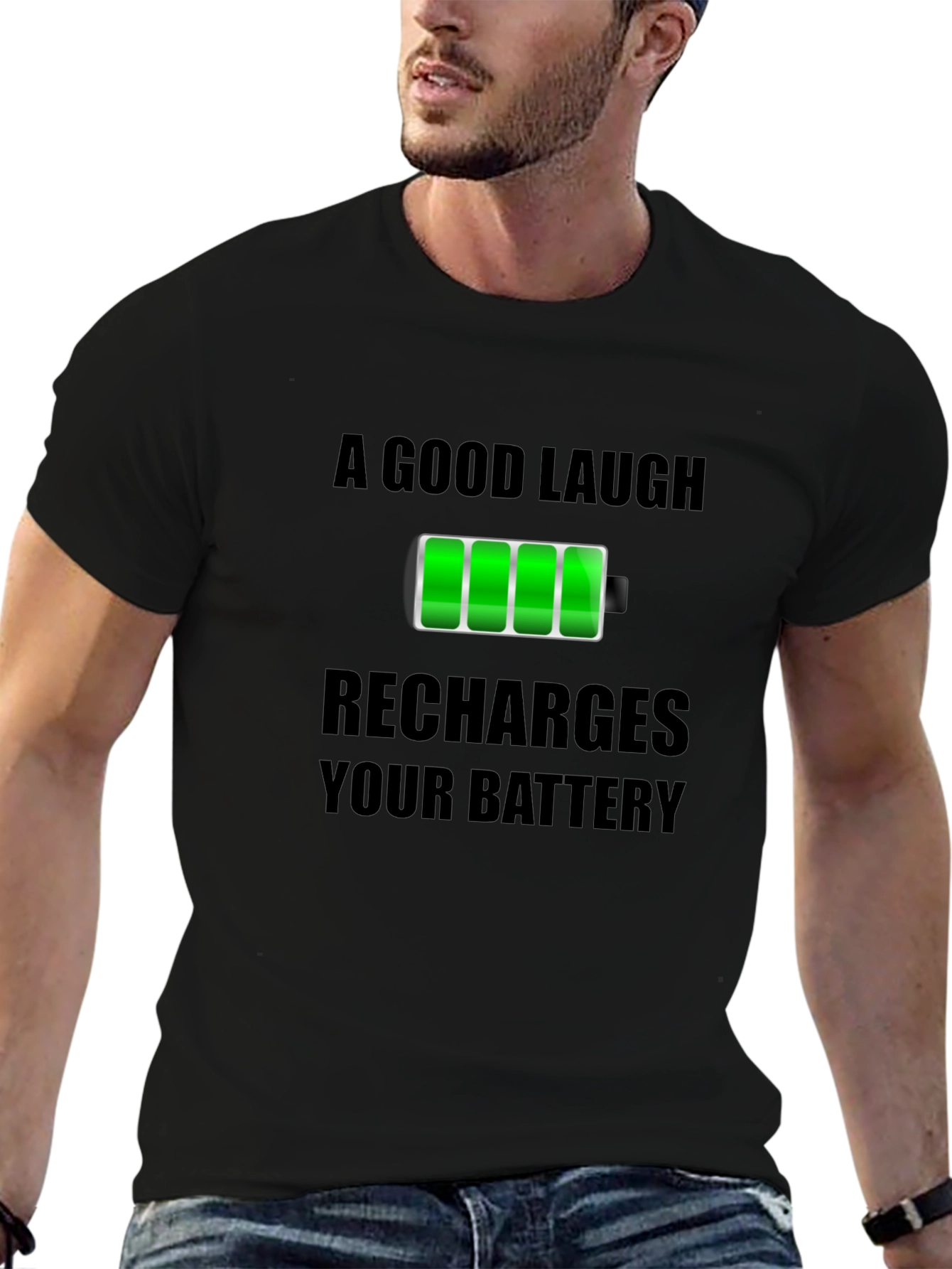 Recharge Your Battery Graphic Tee