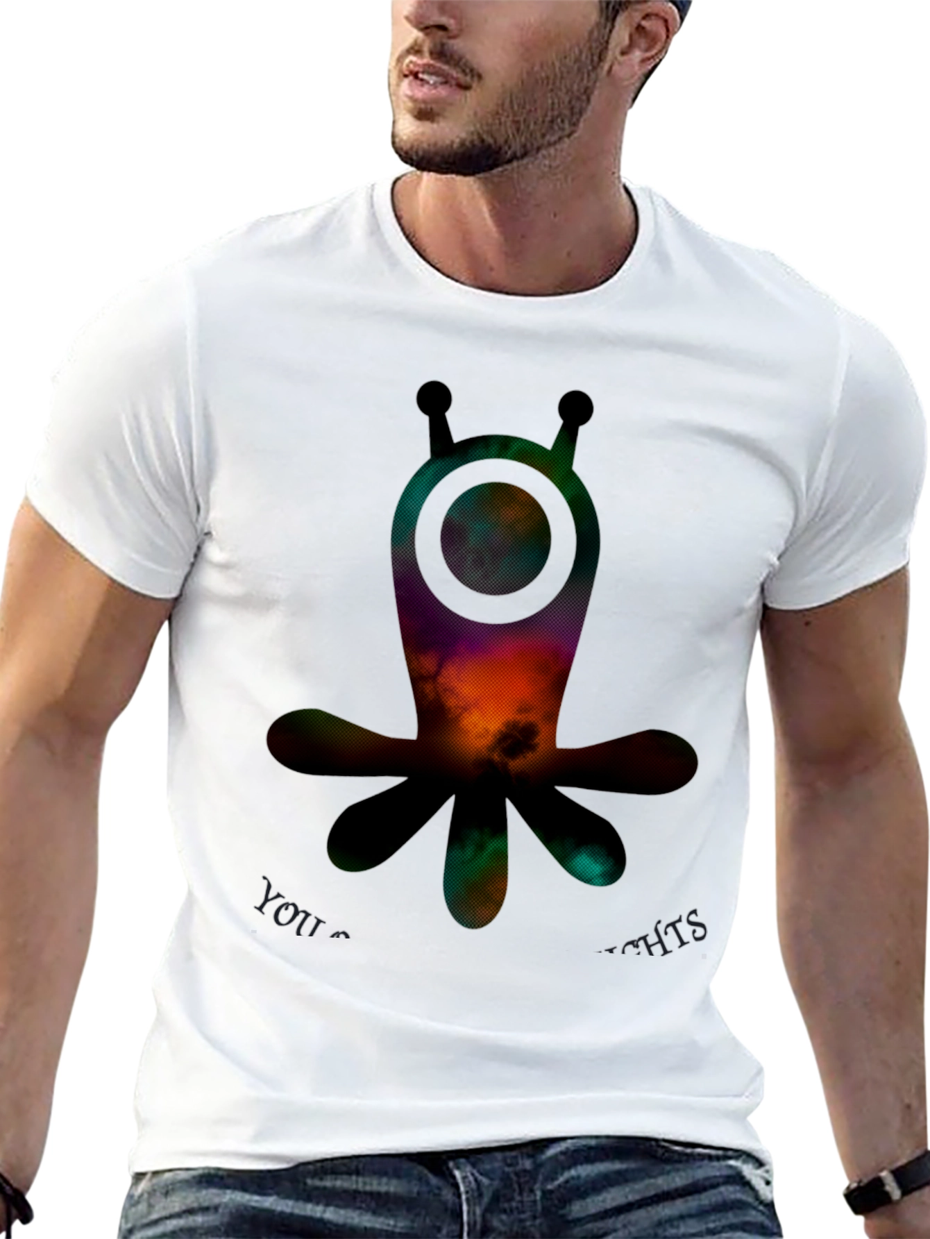 Alien Graphic T-Shirt - Unique Design