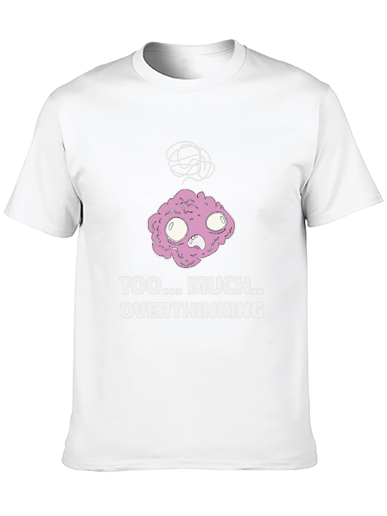 Overthinking Graphic Tee - Soft Cotton Blend