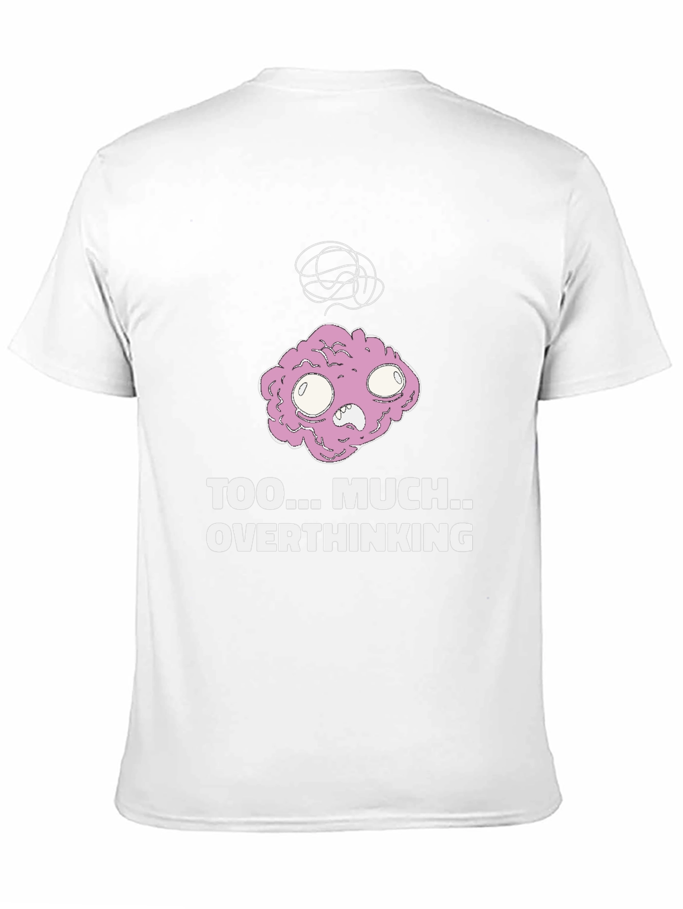 Overthinking Graphic Tee - Soft Cotton Blend