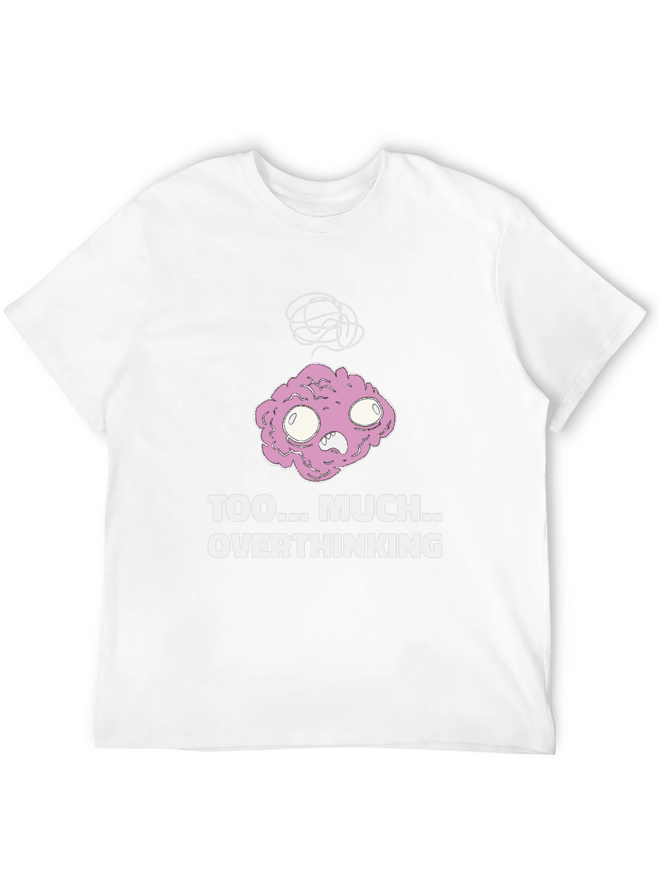 Overthinking Graphic Tee - Soft Cotton Blend
