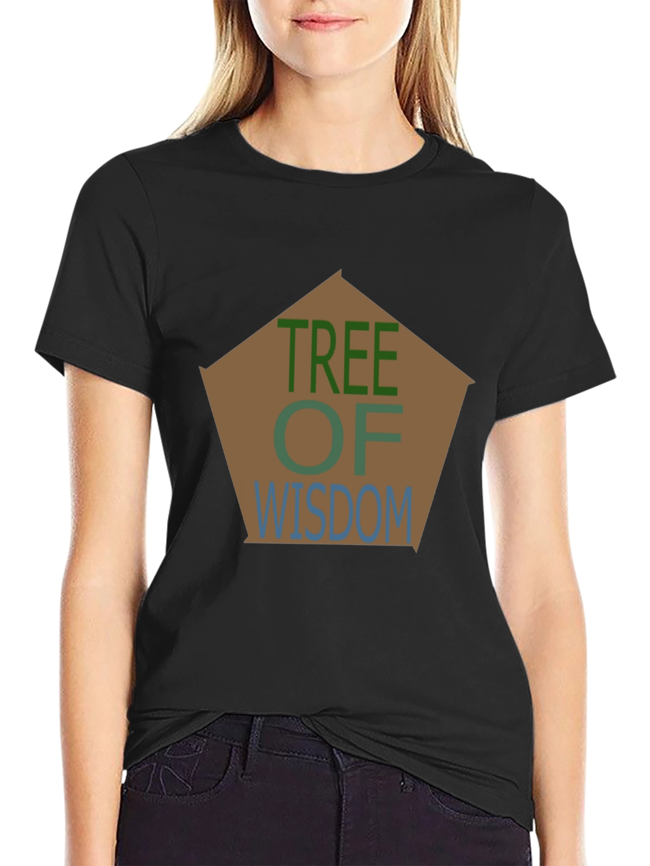 Tree of Wisdom Graphic T-Shirt - Classic Black Tee