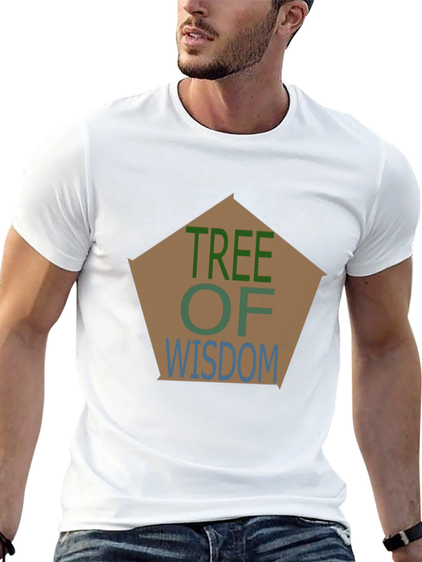 Tree of Wisdom Graphic T-Shirt - Classic Black Tee