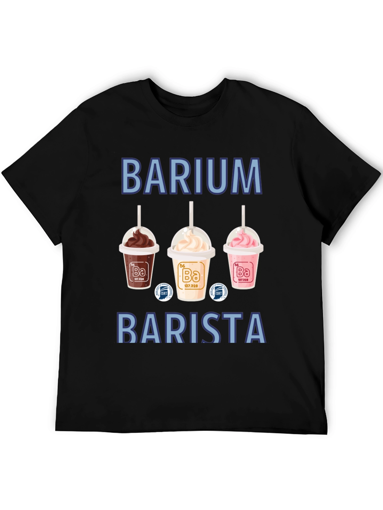 Barium Barista T-Shirt Science Pun