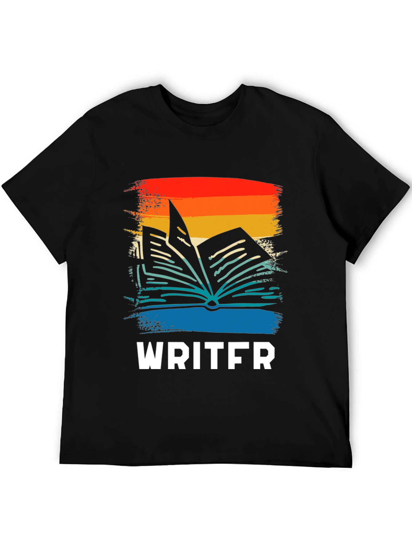 Writer Retro Book T-Shirt