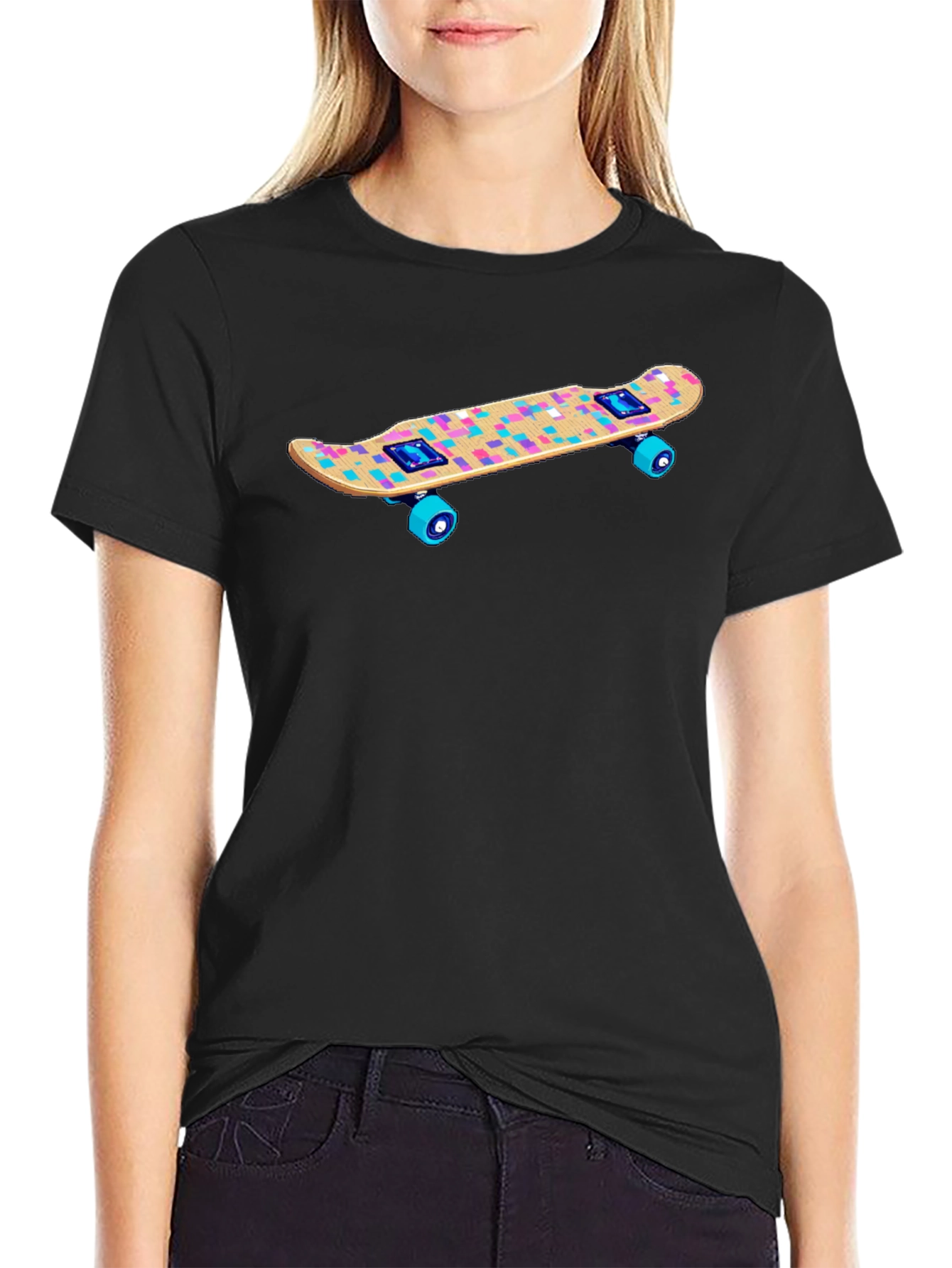 Skateboard Graphic Tee - Cool Casual Wear