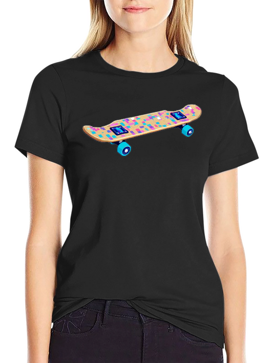 Skateboard Graphic Tee - Cool Casual Wear